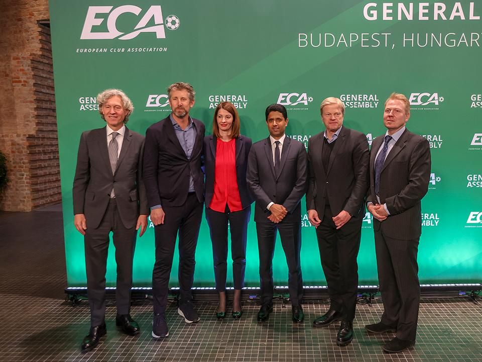 A kontinentális klubfutball jövőjéről hozott fontos döntéseket Budapesten az Európai Klubszövetség (Fotó: Török Attila)