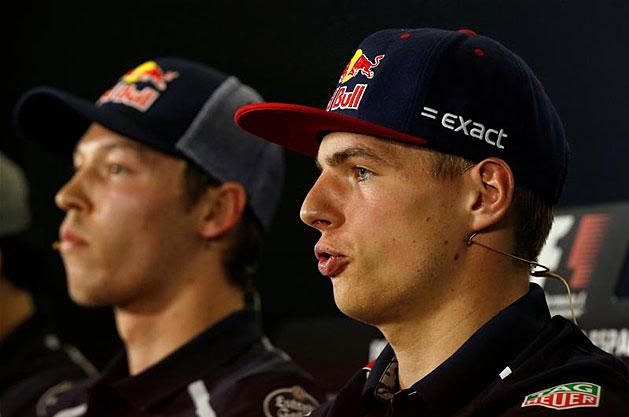 Verstappen és Kvjat helyet cserélt, a Spanyol GP-n már a holland a Red Bull pilótája (Fotó: Reuters)