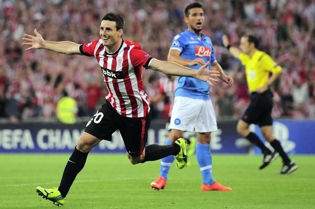 Aritz Aduriz vezérletével feljutott a Bajnokok Ligája főtáblájára az Athletic Bilbao