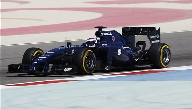 Bottas tartotta a Williams jó formáját, de elöregedett a motor az autóban (Fotó: Reuters)