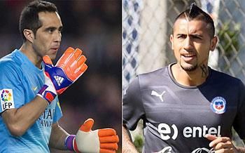 Bravo vagy Vidal lesz az első chilei BL-győztes? (Fotó: sport.es)