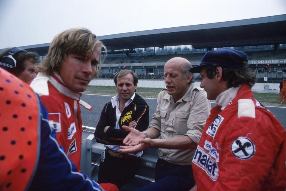 James Hunt és Niki Lauda, a párharcukat feldolgozó Hajsza a győzelemért remek film lett (Fotó: AFP)