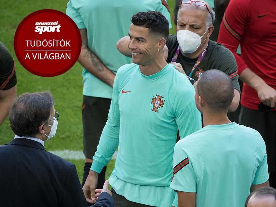 Cristiano Ronaldo a portugálok pénteki edzésén (Fotó: Árvai Károly)
A FOTÓRA KATTINTVA KÉPGALÉRIA NYÍLIK!