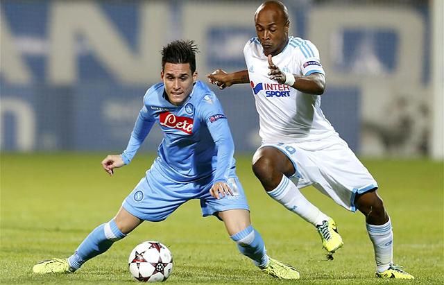 Callejón nagyszerűen játszott, és gólt is szerzett a Marseille ellen (Fotó: Reuters)