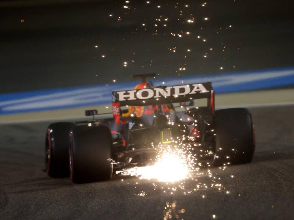 Verstappen többször is vezetett, de végül meg kellett elégednie a második hellyel (Fotó: AFP)