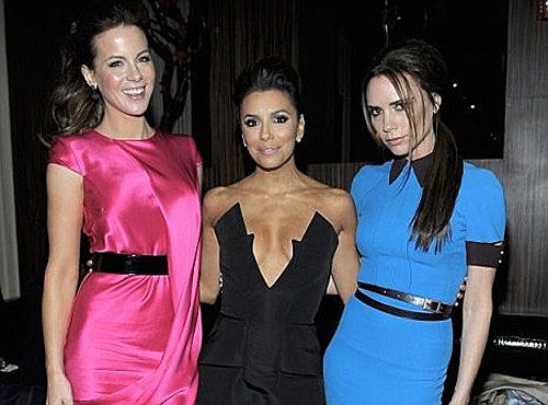 Kate Beckinsale, Eva Longoria és Victoria (Forrás: metro.co.uk)