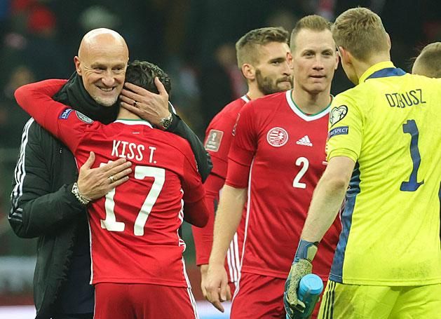 Kiss Tamás a lengyelek elleni, idegenben 2–1-re megnyert világbajnoki selejtezőn jó játékkal hálálta meg Marco Rossi szövetségi kapitány bizalmát
(Fotó: Török Attila)