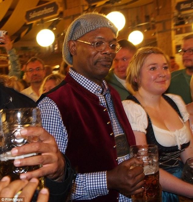 Samuel L. Jackson is ott van Münchenben (forrás: Daily Mail)