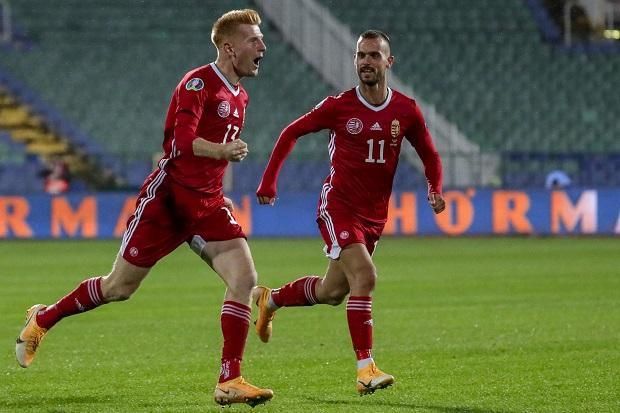 2020: scored an important free-kick goal in the European Championship qualifier against Bulgaria in Sofia (Photo: MTI)