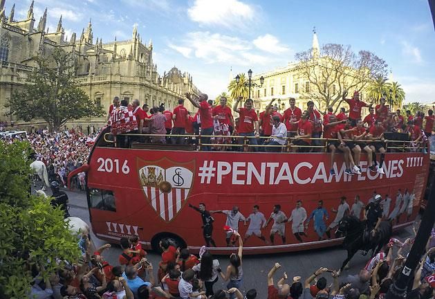A Sevilla jó néhány „strigulával” járult a spanyol uralomhoz (Fotó: AFP)