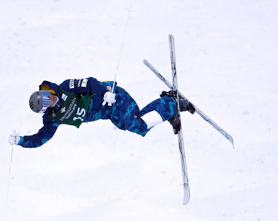 A síakrobatika a téli olimpia egyik leglátványosabb versenyszáma (Fotó: Getty Images)