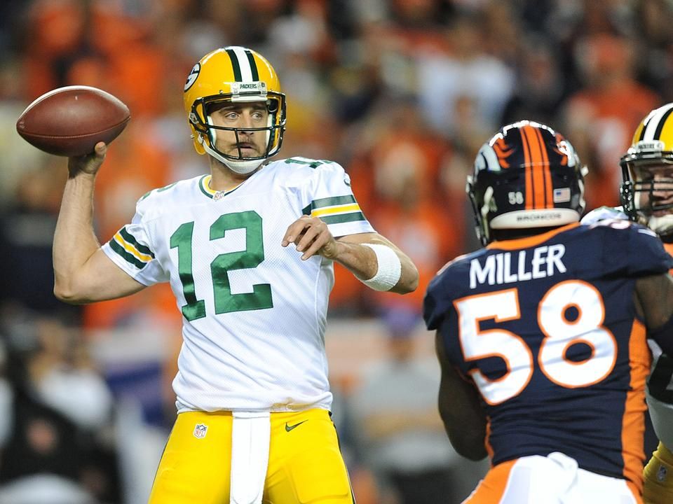 Aaron Rodgers 2005-ben, Von Miller hat évvel később kelt el az első körben (Fotó: Getty Images)