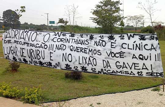 „A Corinthians nem rehabilitációs intézet, nem látunk szívesen a klubnál