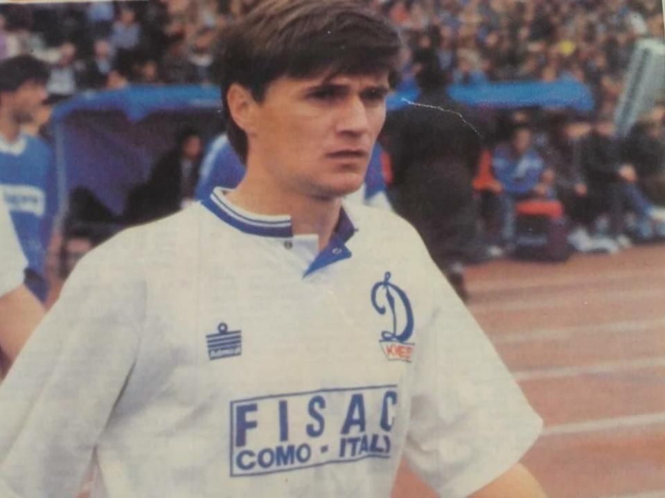 Rácz László a Dinamo Kijev aranycsapatának tagjaként