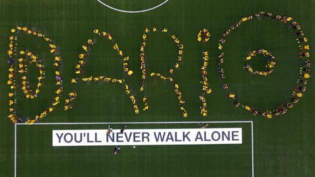 Csodálatos gesztus a Borussia Dortmund fiataljairól (Fotó: bvb.de)