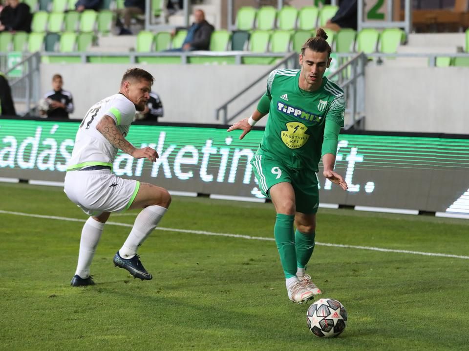 A hajrában szerzett góllal nyert a Haladás az Ajka ellen (Fotó: Unger Tamás/Vas Népe)