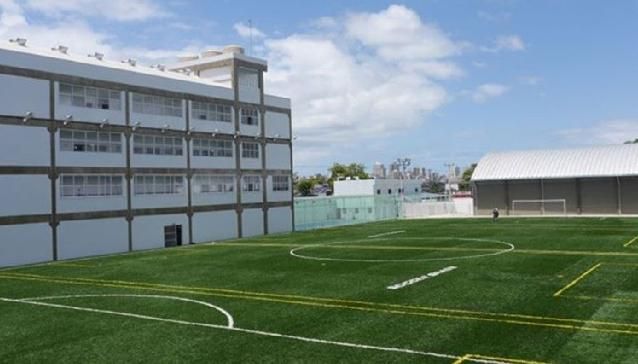 Ilyen pályákon tanulhatják a labdarúgást a gyerekek Neymar jóvoltából (forrás: conmebol.com)