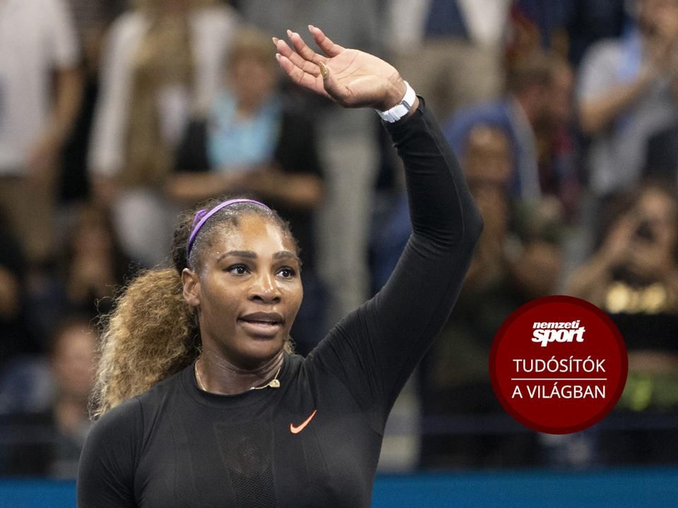 A 24. egyéni Grand Slam-sikerét szerezheti meg Serena Williams (Fotó: AFP)