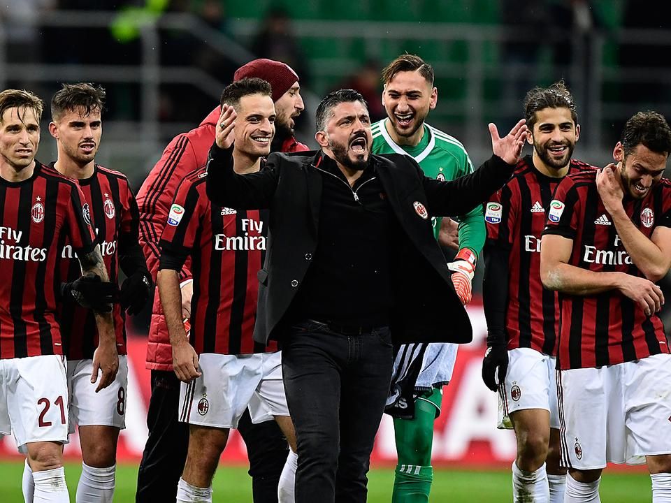 Gennaro Gattuso gatyába rázta a csapatot – védekezni már tud a Milan (Fotó: AFP)