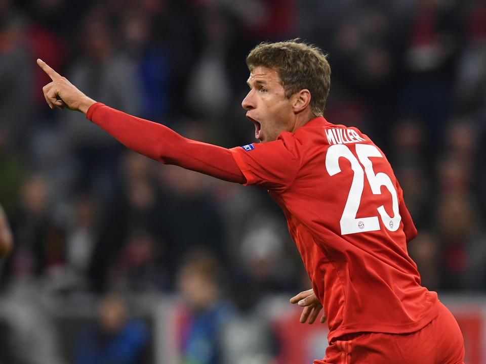 Thomas Müller a Bayern rekordere lett a BL-ben (Fotó: AFP)