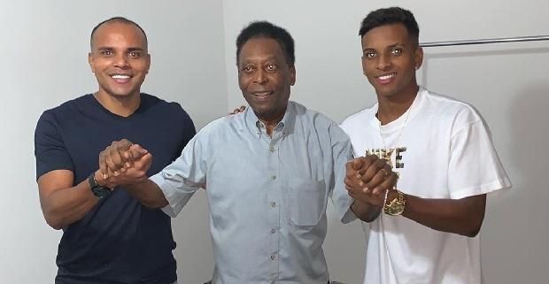 Három korosztály s teljesen más súlycsoport: Eric Goes (hősünk apja), Pelé és Rodrygo