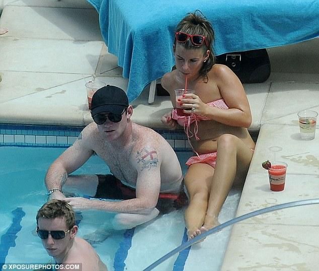 Wayne Rooney már 2010-ben is Las Vegasban vakációzott (forrás: Daily Mail)