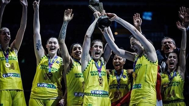 2022 egyik legnagyobb magyar  sportszenzációja: soproni győzelem  a női kosárlabda Euroligában