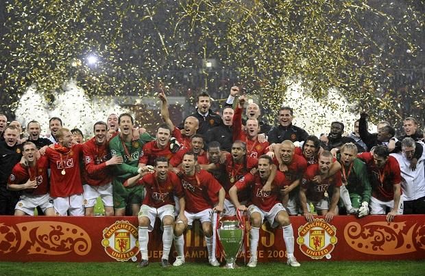 2008, Bajnokok Ligája-döntő, Moszkva: a Manchester United története során harmadszor nyerte meg a trófeát