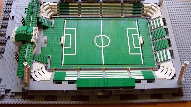 A Ferencváros régi stadionja legóból (Fotó: lego.cuusoo.com)