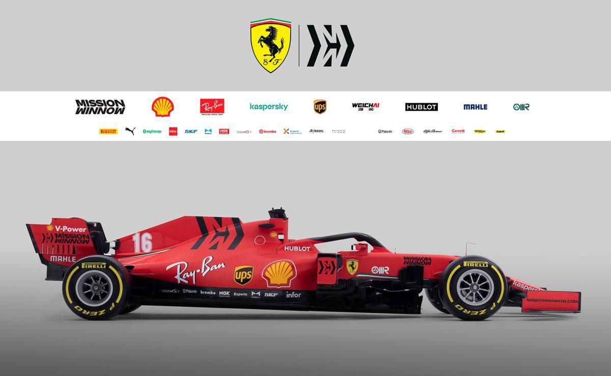 Az új Ferrari, az SF1000-es (Fotó: Ferrari)
