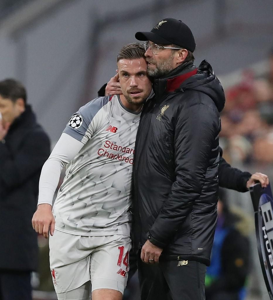 Hendersonnak 13 perc jutott a Bayern ellen 2019 tavaszán, a Liverpool mégis magabiztosan nyert (Fotó: AFP)