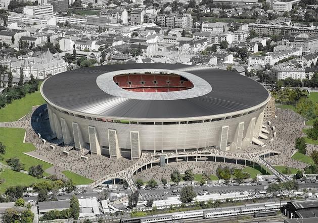 Ilyen lesz – az új stadion látványterve