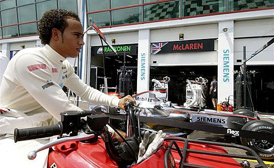 Hamiltont már GP2-es korában nagy várakozás övezte az F1-ben, főleg a McLarennél (Fotó: Action Images)