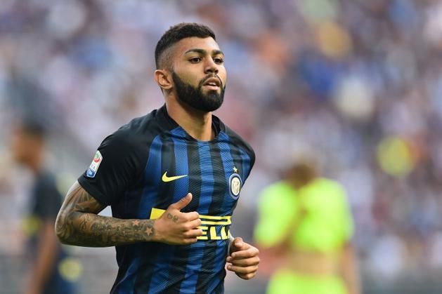 A pénzügyi fair play megsértése miatt az Inter csak 21 fős A-listás keretet nevezhetett az El-re – a méregdrága Gabigol nem került be (Fotó: AFP)