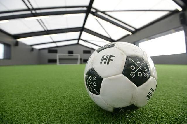 A tetőtéri focipálya (Fotó: manchestereveningnews.co.uk)