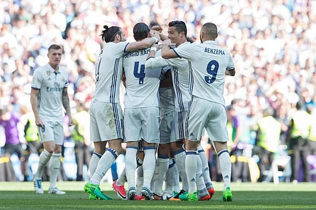 A címvédő Real Madrid a második helyen – lehet, hogy a négy közé sem jut a királyi gárda? (Fotó: AFP)