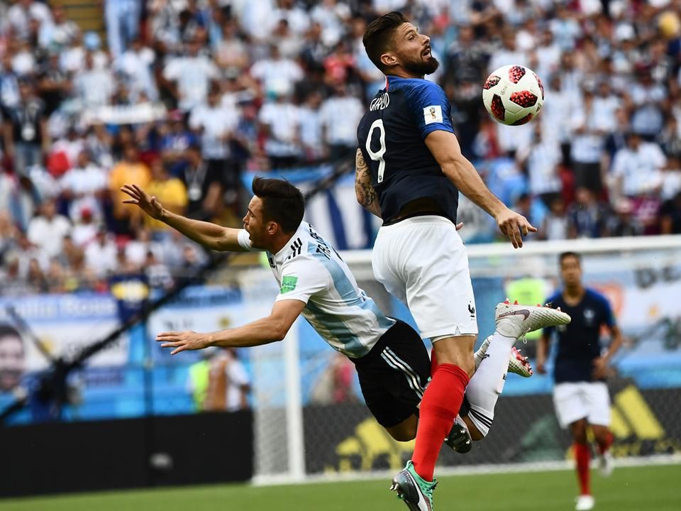 Ugyan az argentinok vezettek is, de a meccsen a franciák akarata érvényesült (Fotó: AFP)