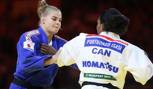 Salánki Evelin nem jutott nyolcaddöntőbe (Fotó: Dömötör Csaba)