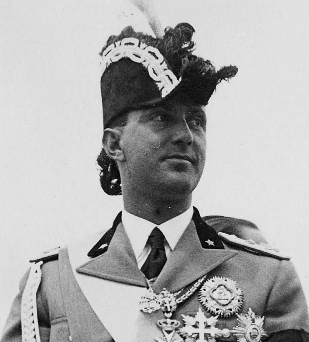 II. Umberto, az utolsó olasz uralkodó – „Re di Maggio”, a májusi király 1946. május 9-től június 12-ig ült a trónon