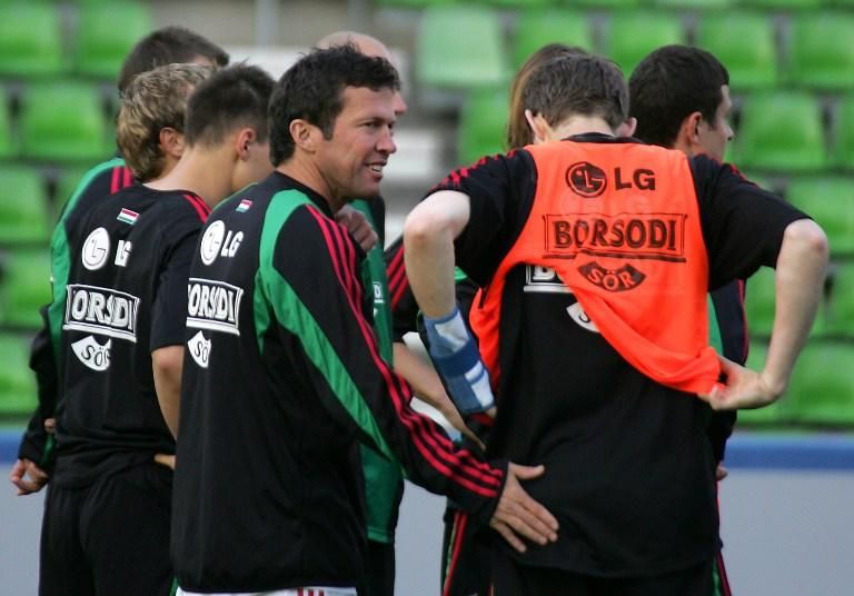 Lothar Matthäus megpróbálta alázatra tanítani a magyar futball vezetőit, nemigen sikerült (Fotó: AFP)