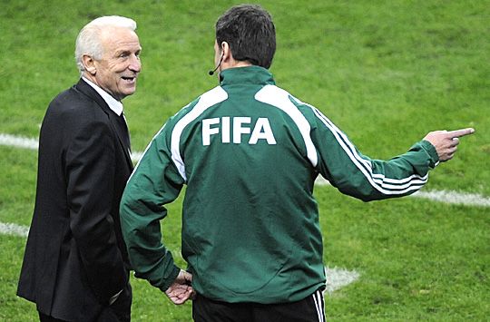 Giovanni Trapattoni és az ír válogatott végleg lemondhat a 2010-es vb-ről (Fotó: Reuters)