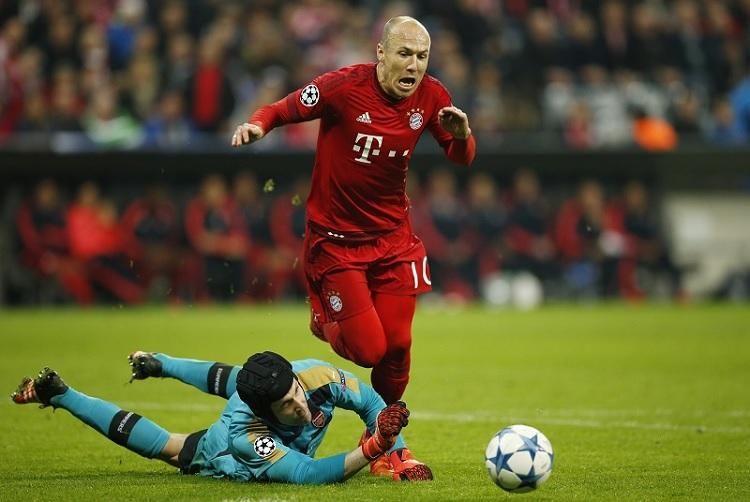 Robbenre kulcsszerep várhat az Arsenal ellen (Fotó: Reuters, archív)