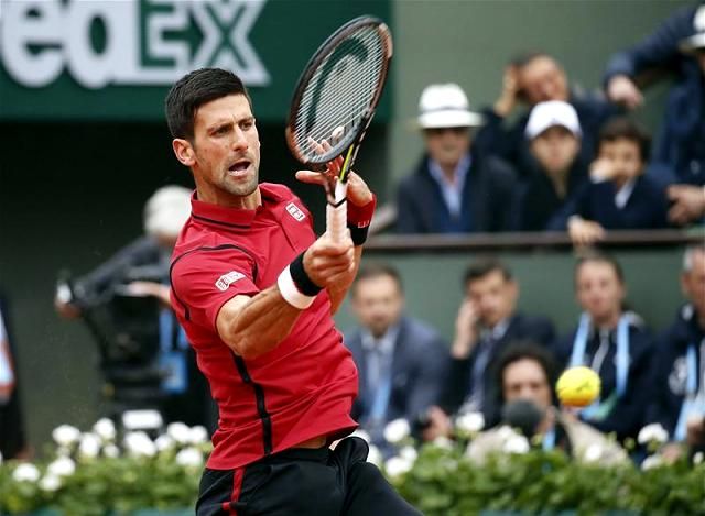 Novak Djokovics a második játszmában ellenállhatatlanul teniszezett (Fotó: Action Images)