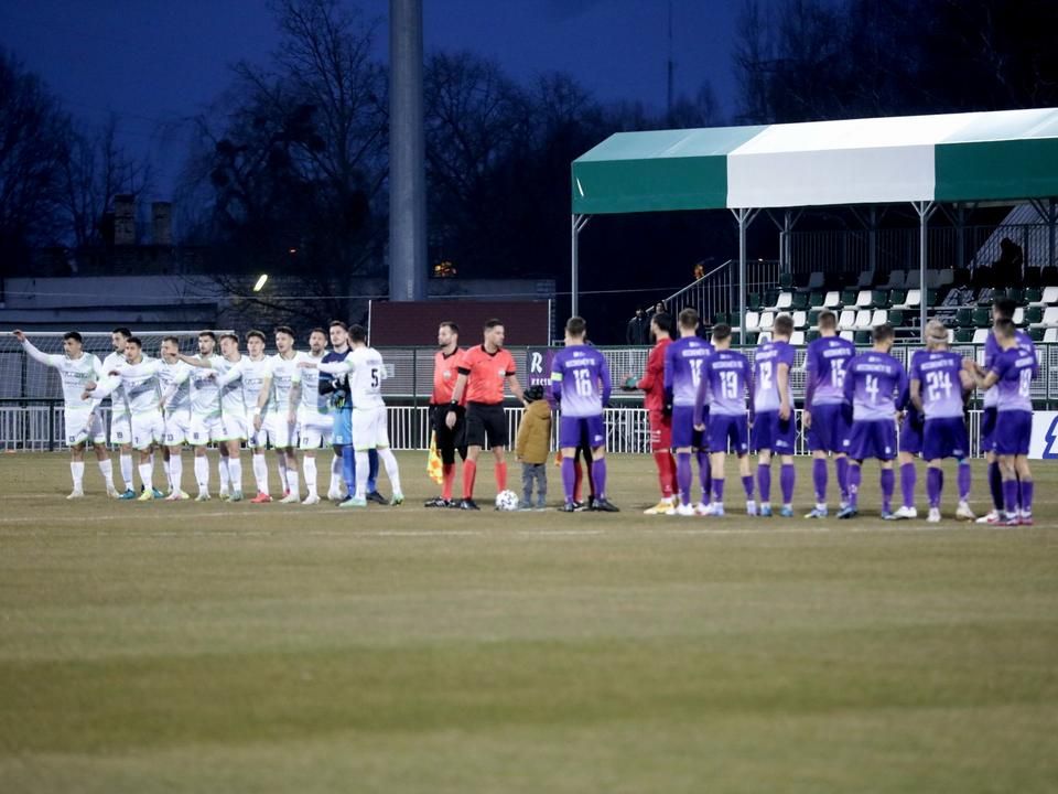 Nem akármilyen előzmények után fogadta az FC Ajka a Kecskemétet (Fotó: Veszprémi Napló/Balogh Ákos)