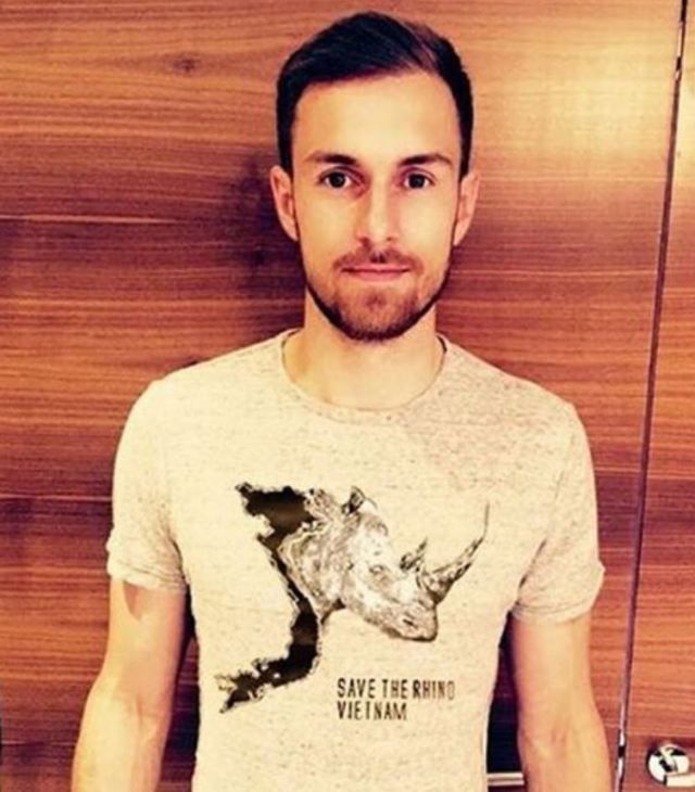 Így nézett ki Ramsey pár hete (Fotó: Ramsey Instagram-oldala)