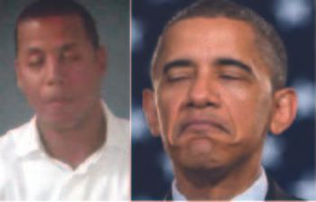 Damon Evans és Barack Obama (Montázs: bleacherreport.com)