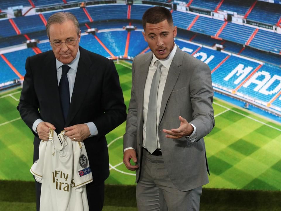 Hazard Modric mezszámát akarta, elég egyértelmű választ kapott (Fotó: AFP)