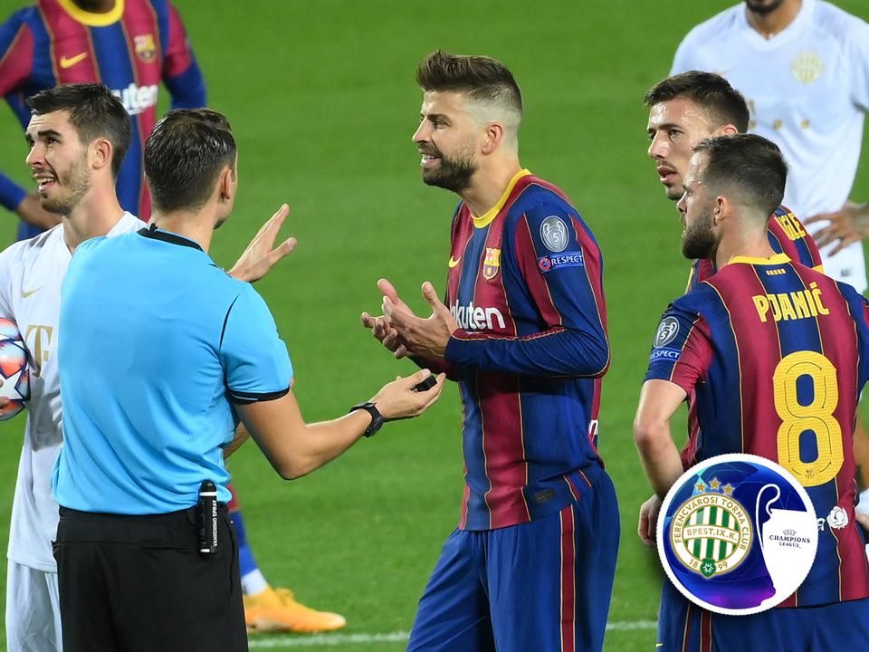 A Barcelona játékosai azt érzik, Piqué elárulta őket (Fotó: AFP)