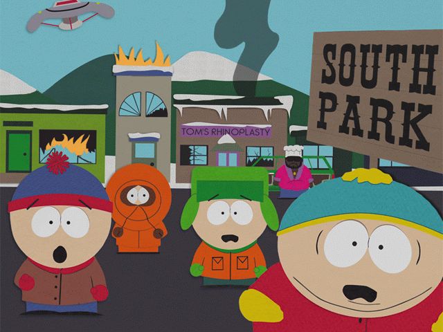A South Park-i általános iskolások: Stan, Kenny, Kyle és Cartman
