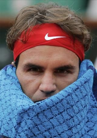 Federer 2004 óta először nem jutott a 
Garroson negyeddöntőbe (Fotó: Reuters)